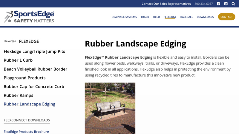 Rubber Landscape Edging