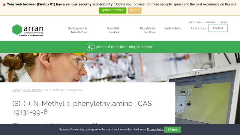 (S)-(-)-N-Methyl-1-phenylethylamine