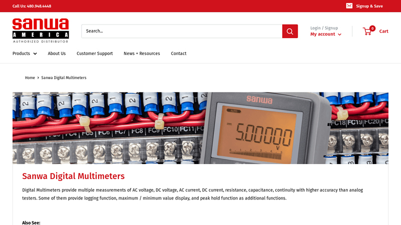 Sanwa Digital Multimeters