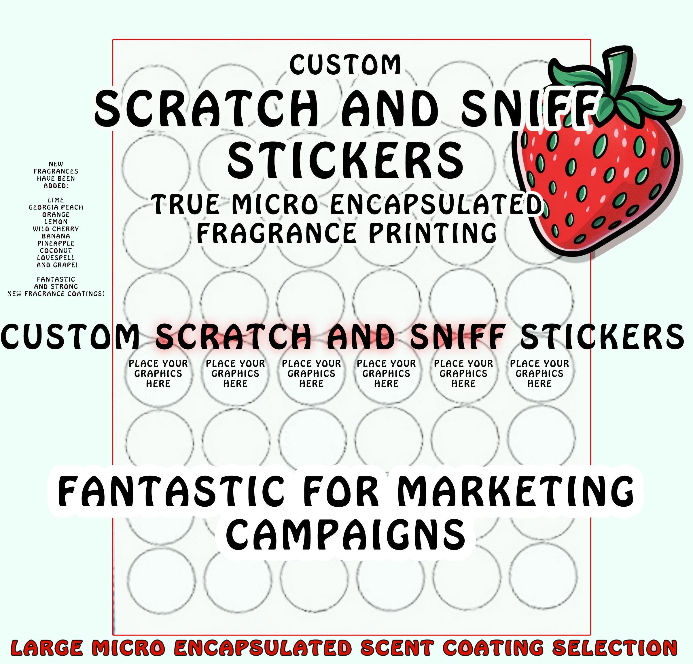Scratch and Sniff Special Effects Printing
