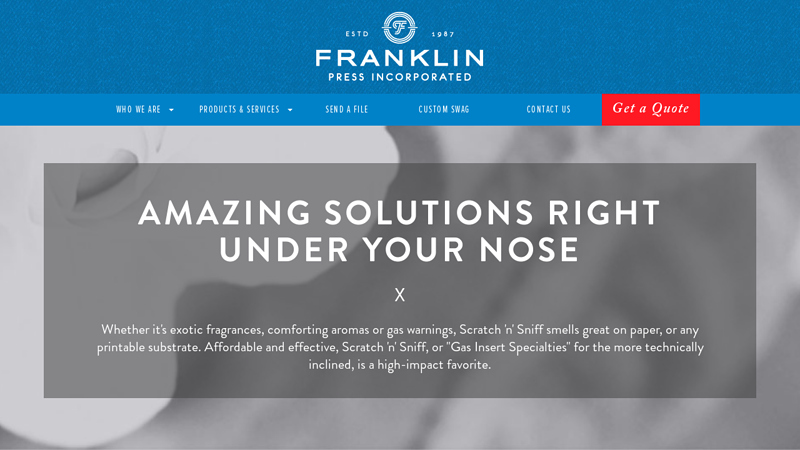 Scratch-n-Sniff Printing