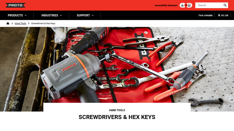 Screwdrivers & Hex Keys