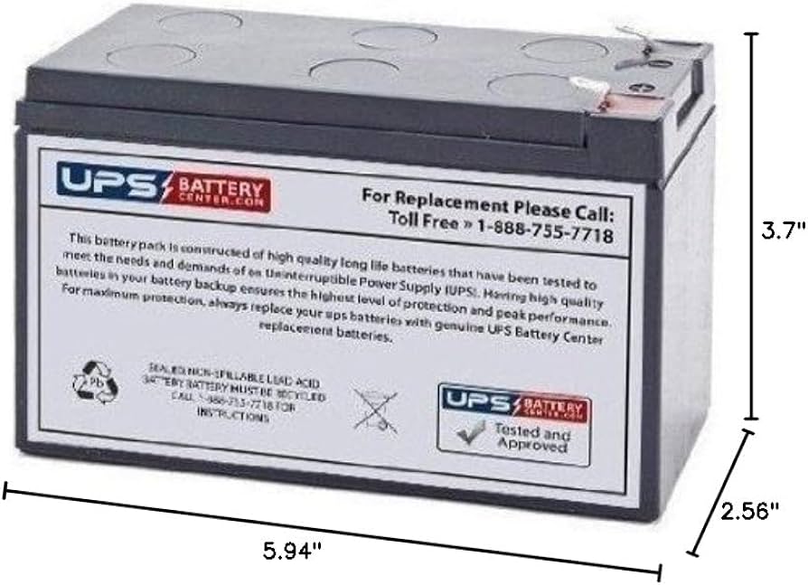 Sealed lead acid battery 12V 7Ah