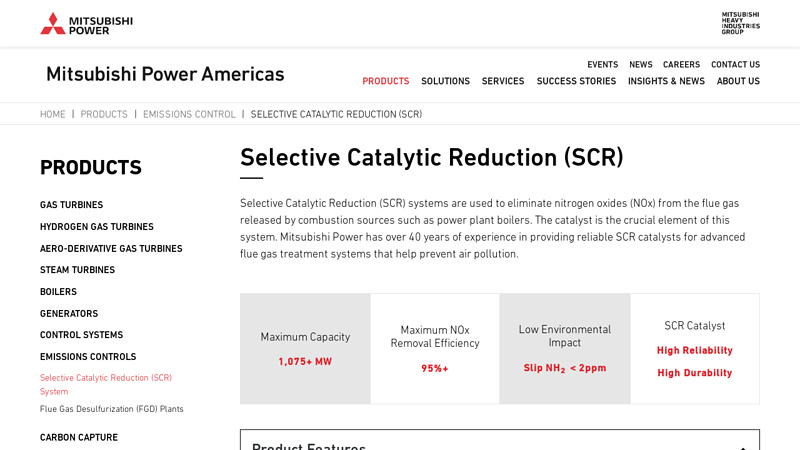 Selective Catalytic Reduction (SCR)