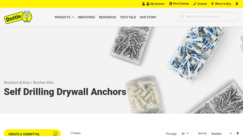 Self Drilling Drywall Anchors