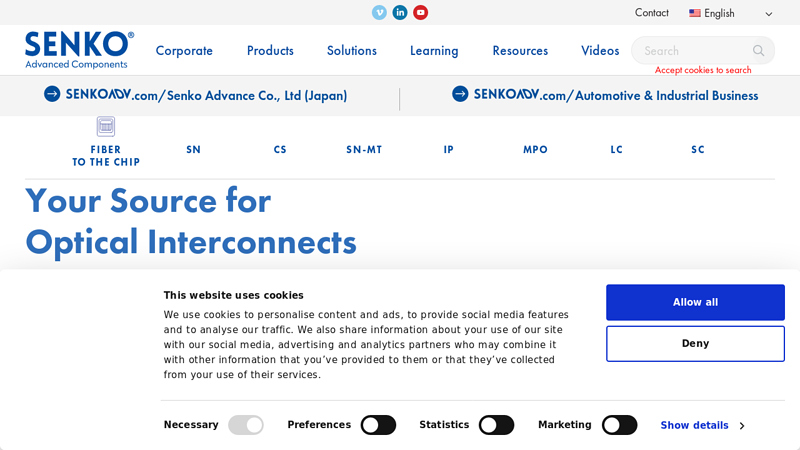 SENKO Advanced Components, Inc. » Innovative Optical ...