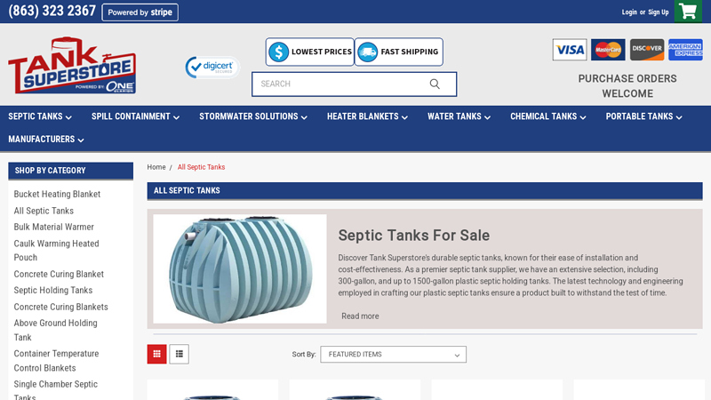Septic Tanks for Sale