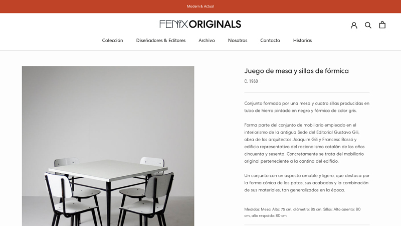 Set of Formica Table and Chairs