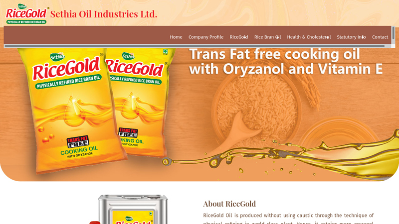 Sethia Oil Industries Ltd.