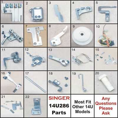 Sewing Machine Parts, Serger Parts, Sewing Parts And Sewing ...