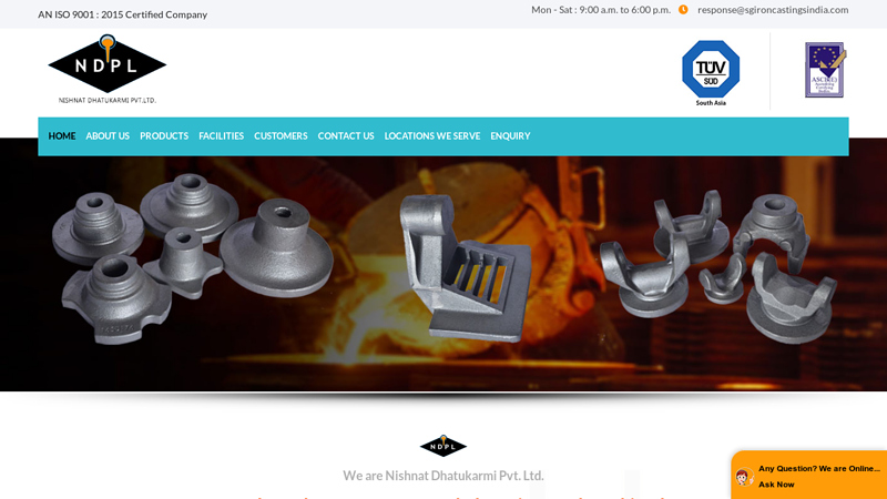 SG Iron Castings, CI Graded Castings, Manufacturer, Kolhapur, India