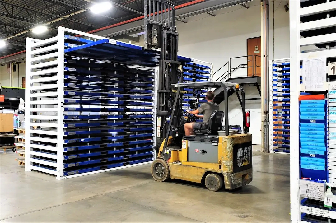 Sheet Metal Storage Racks