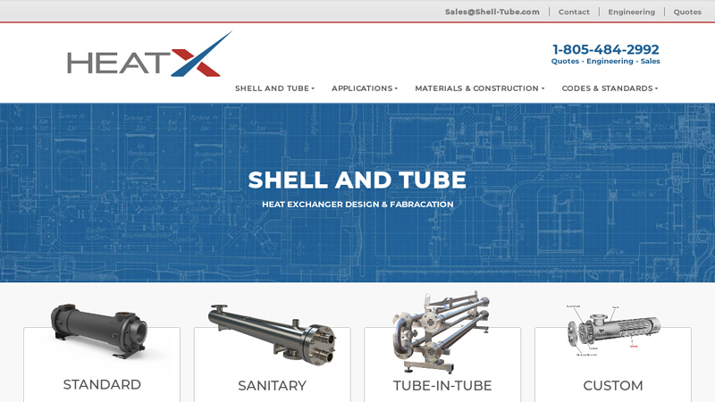 Shell and Tube Heat Exchangers