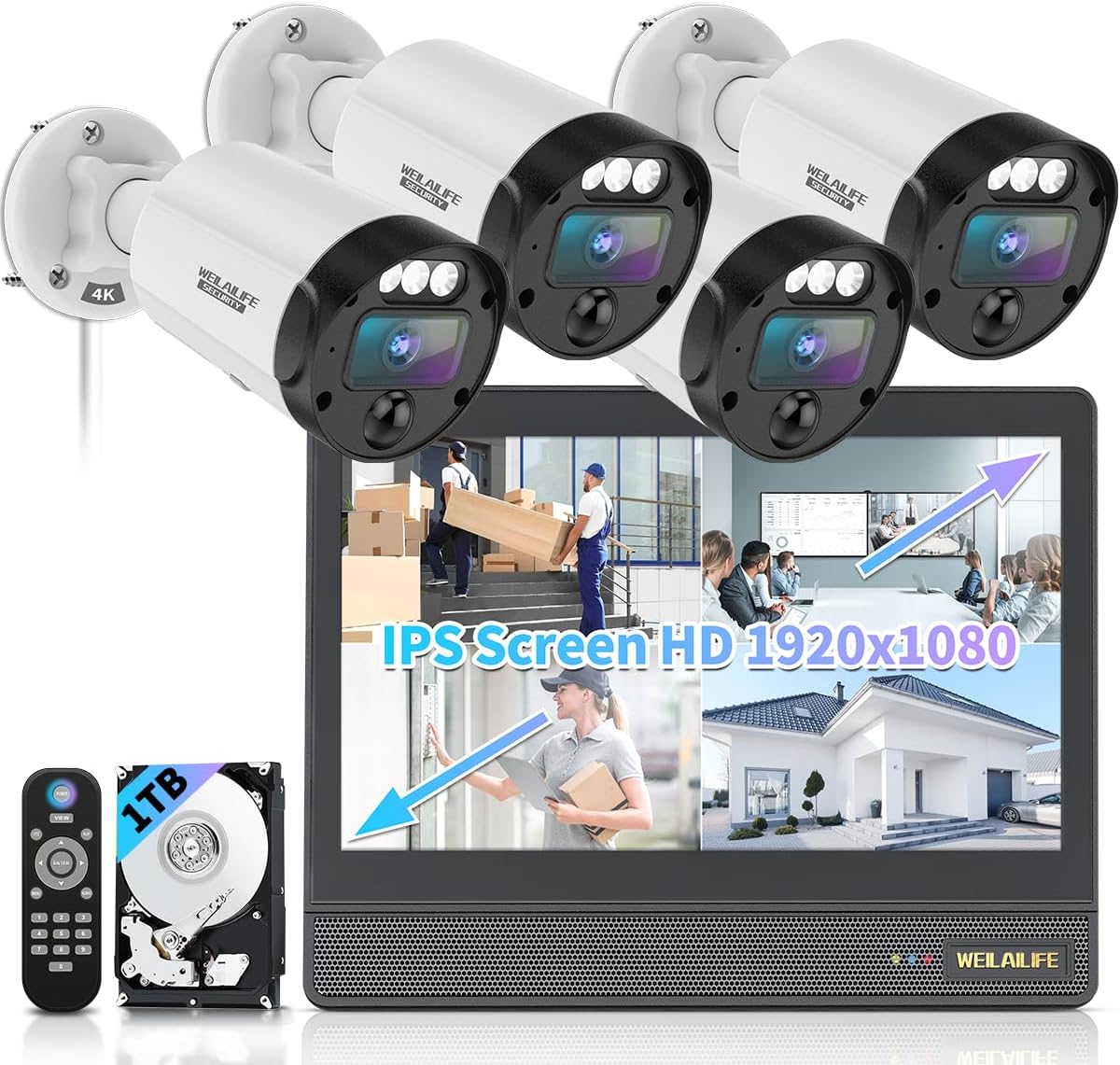 Shop 4K Security Cameras, Wireless Surveillance Systems, DVRs ...