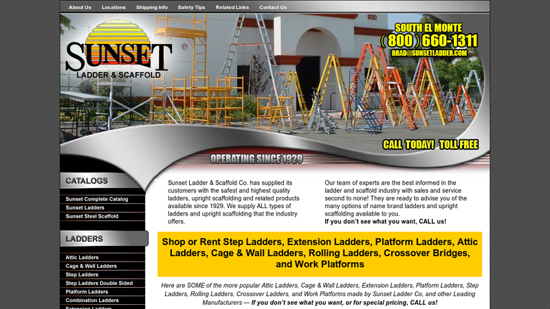 Shop Major Brand Ladders, Scaffolding