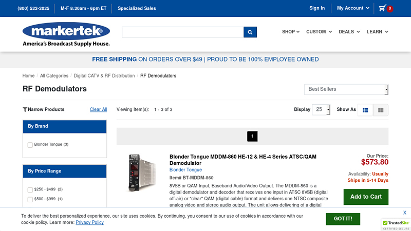 Shop RF Demodulators