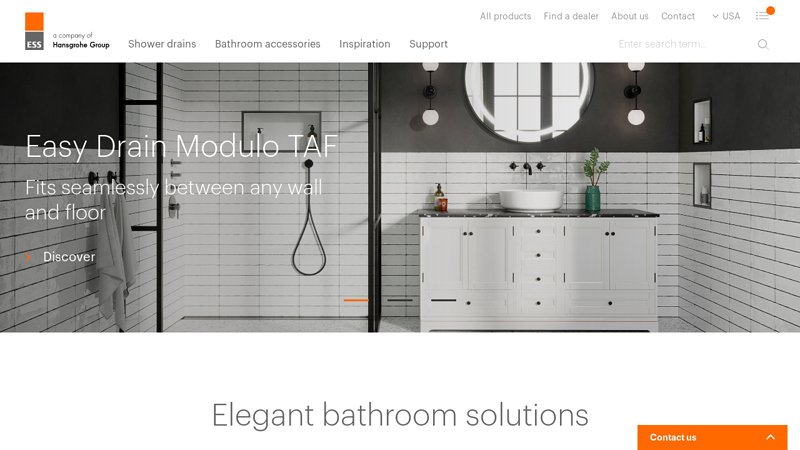 Shower drains & trendsetting bathroom solutions