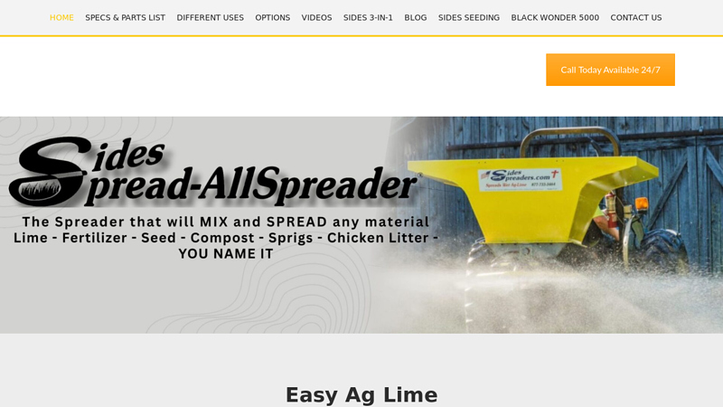 Sides Spreaders