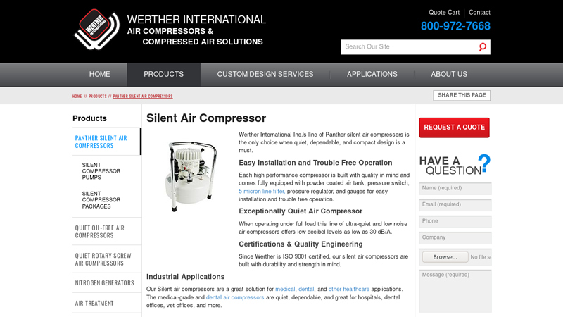 Silent Air Compressor