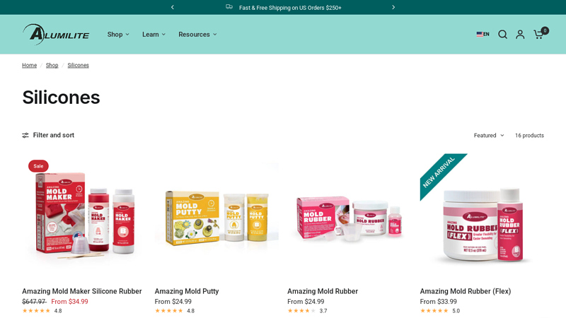 Silicones and Mold Making Materials