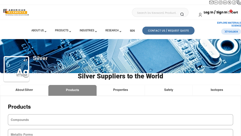 Silver Suppliers