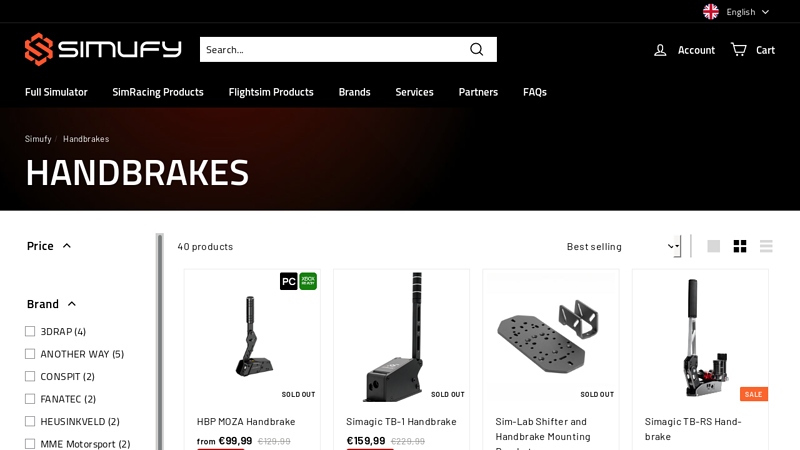 Sim Racing Handbrake