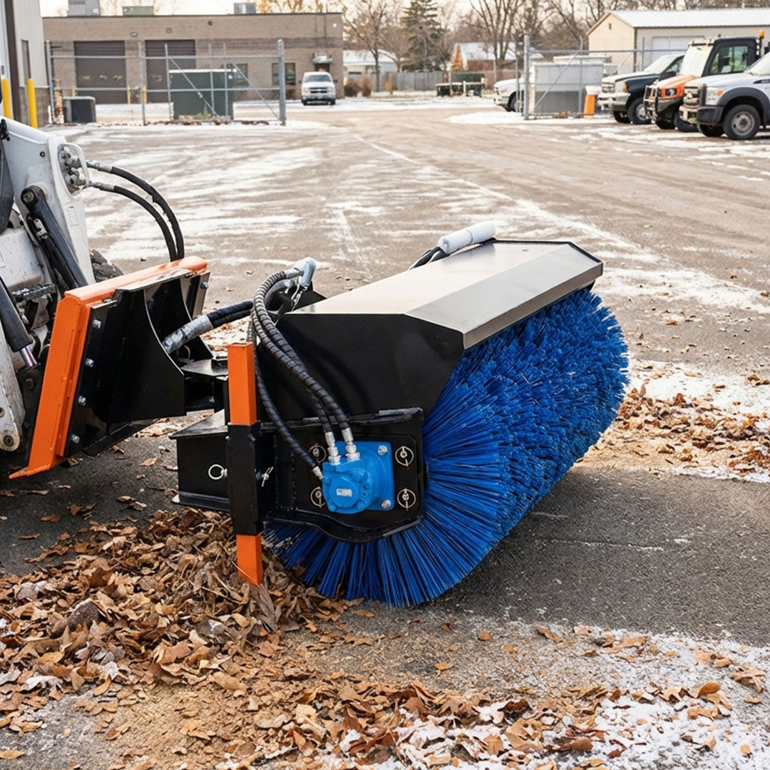 Skid Steer Angle Broom & Sweeper