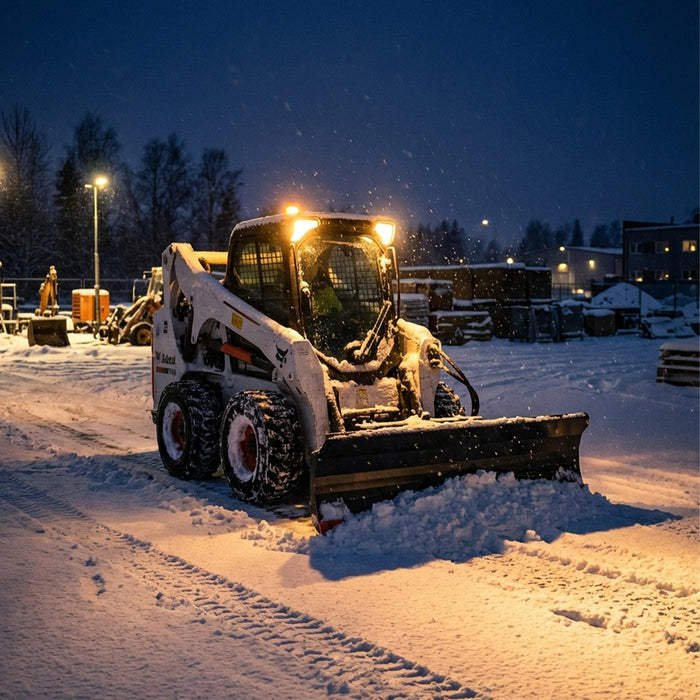 Skid Steer Snow Plows