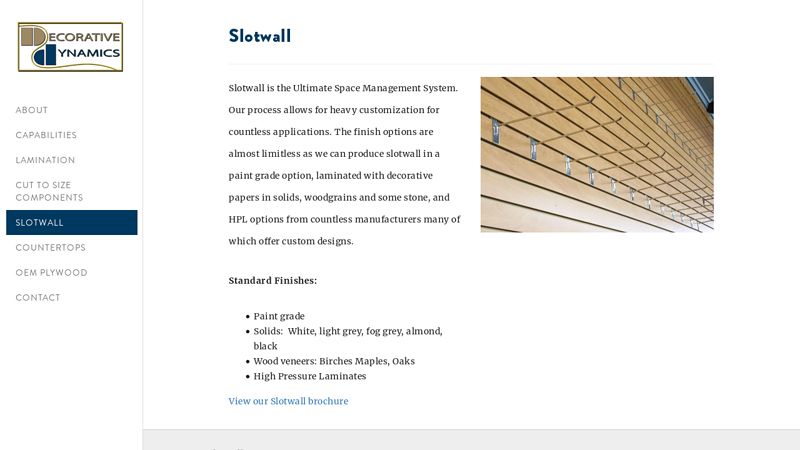 Slotwall
