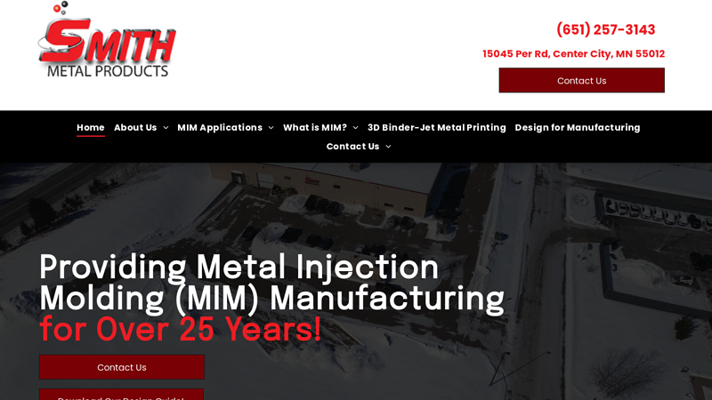 Smith Metal Products: MIM Part Production