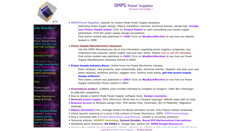 SMPS Power Supply design, PSpice simulation