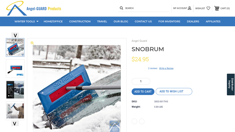 SnoBrum® – Safe, Scratch