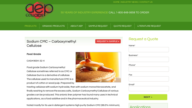 Sodium CMC – Carboxymethyl Cellulose