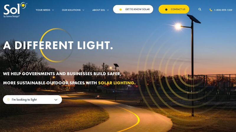Solar outdoor lighting solutions