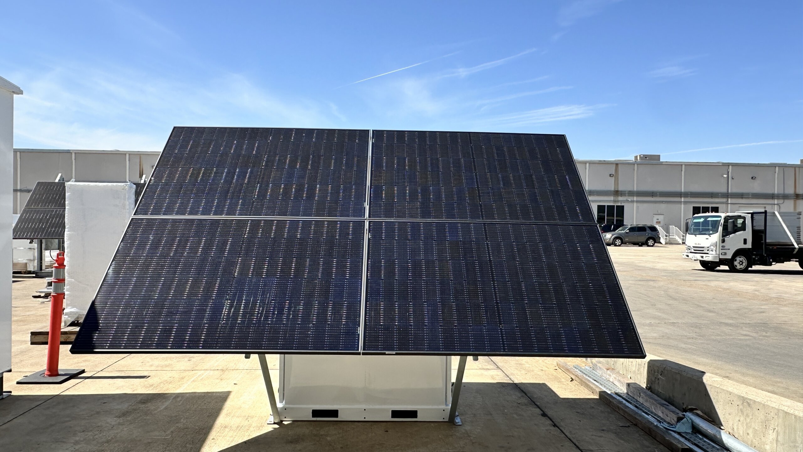 Solar Powered Instrument Air Compressor