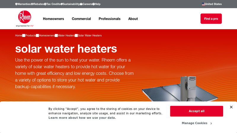 Solar Water Heaters