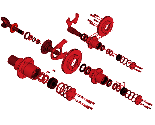 Solid Axle Industries 4x4 Axle Components