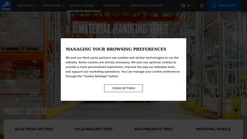 Solideal tires – Forklift tires, wheels & industrial tires
