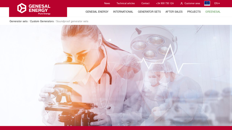 Soundproof Generator Sets