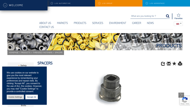 Spacers