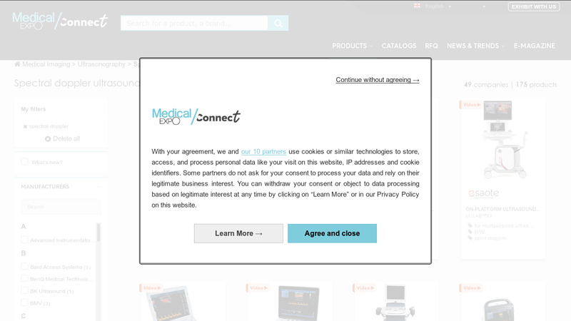 Spectral doppler ultrasound system