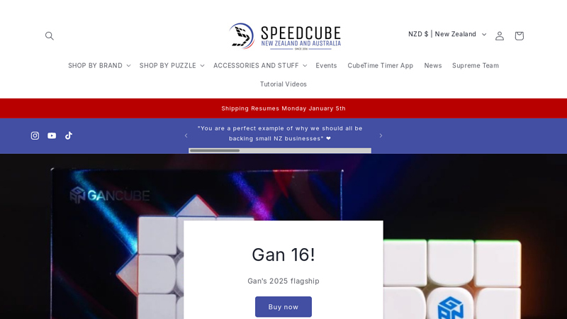 Speedcube NZ AU: The Speedcube Specialists