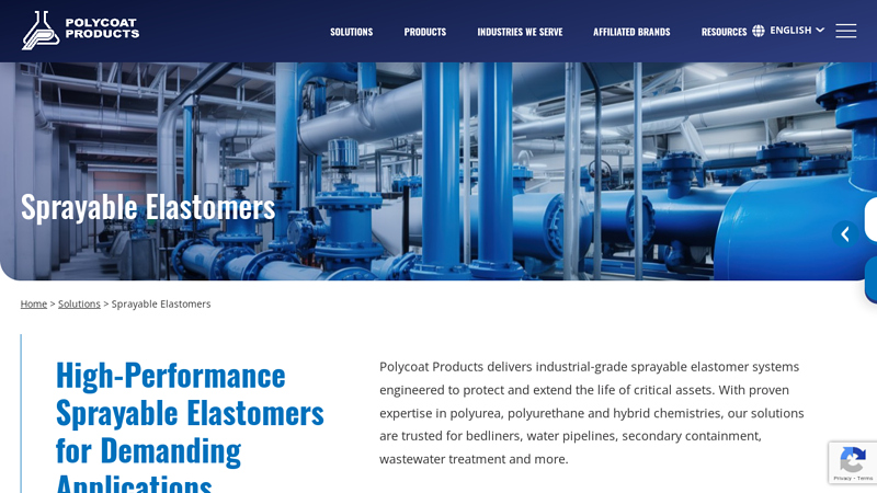 Sprayable Elastomers