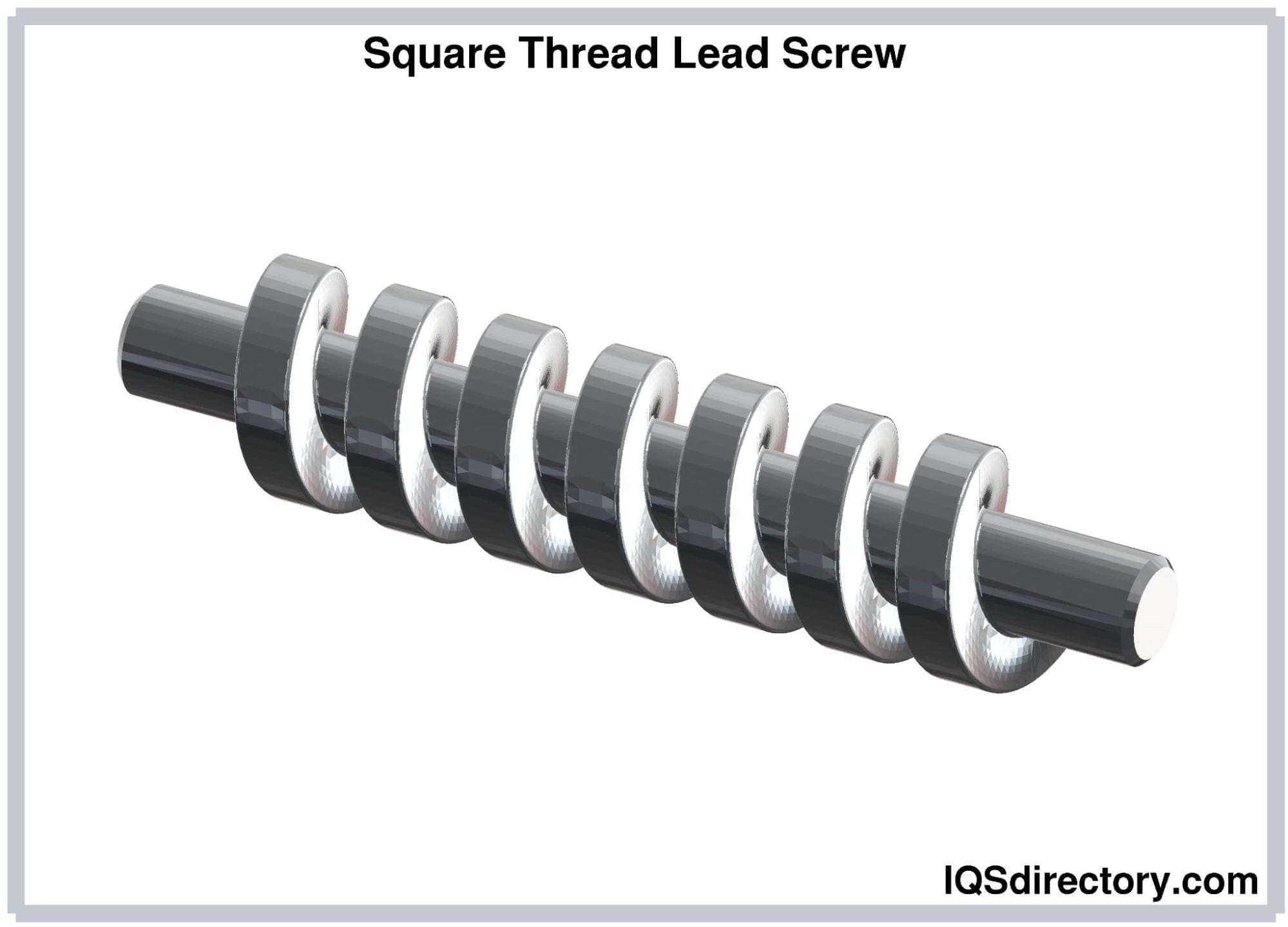 Square Thread Precision Leadscrews