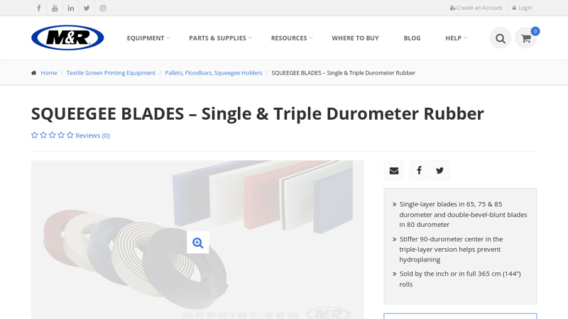 SQUEEGEE BLADES