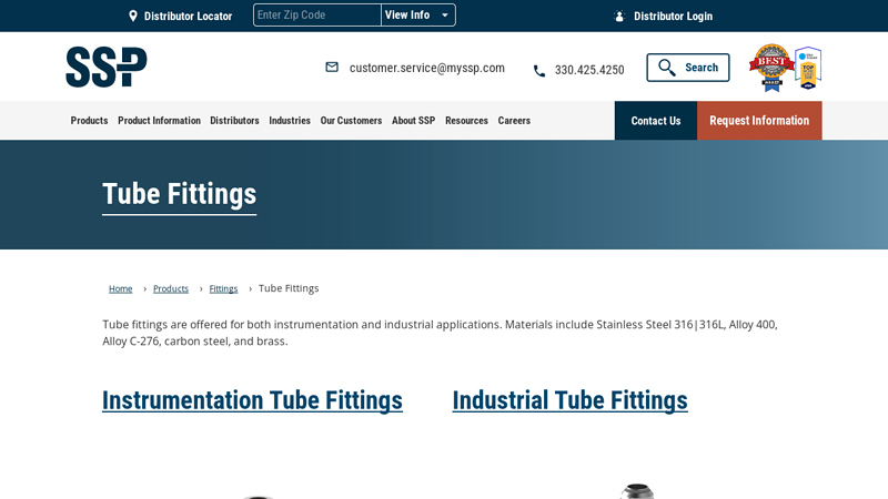 Stainless Steel Tube Fittings