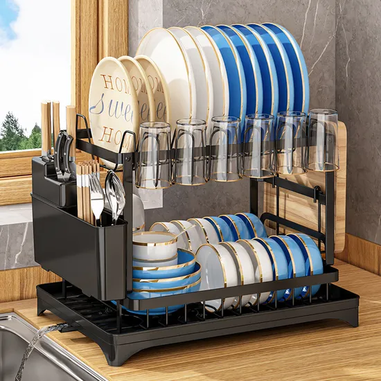 Stainless Steel Two Tier Dish Dryer Rack industry insight