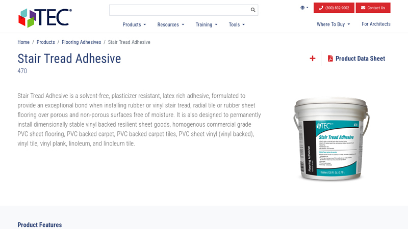 Stair Tread Adhesive