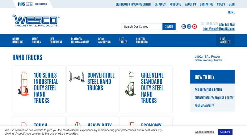 Stairclimbing Hand Trucks