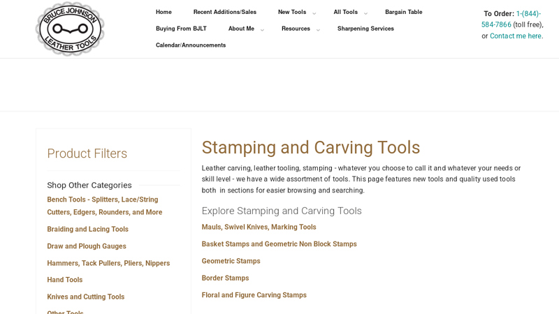 Stamping and Carving Tools